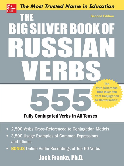 Title details for The Big Silver Book of Russian Verbs by Jack Franke - Wait list